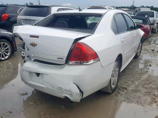 2G1WB5E38F1128772 - 2015 CHEVROLET IMPALA LIM WHITE photo 4