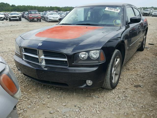 2B3CA3CV3AH228110 - 2010 DODGE CHARGER SX CHARCOAL photo 2