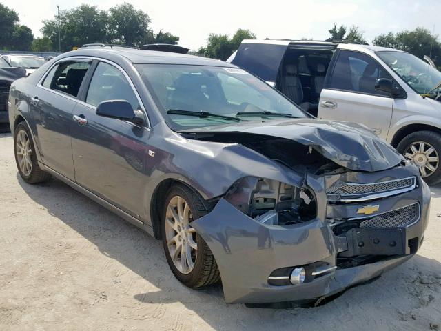 1G1ZK577784277369 - 2008 CHEVROLET MALIBU LTZ ნაცრისფერი ფოტო 1