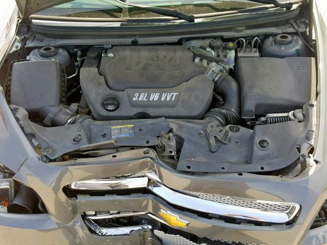 1G1ZK577784277369 - 2008 CHEVROLET MALIBU LTZ ნაცრისფერი ფოტო 7