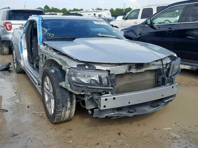 2G1FB1E39F9174587 - 2015 CHEVROLET CAMARO LS SILVER photo 1