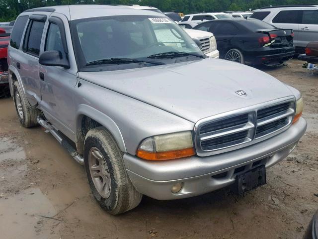 1D4HR48N03F522390 - 2003 DODGE DURANGO SL SILVER photo 1