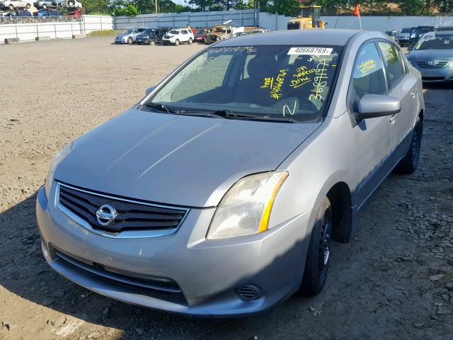 3N1AB6AP4AL610701 - 2010 NISSAN SENTRA 2.0 GRAY photo 2