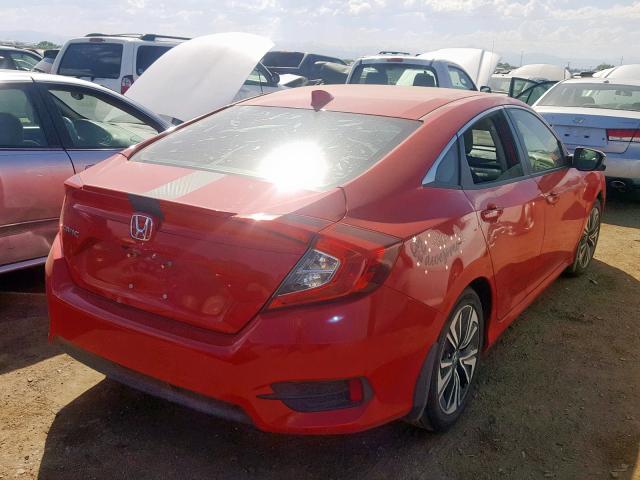 JHMFC1F75JX028931 - 2018 HONDA CIVIC EXL 红色 照片 4