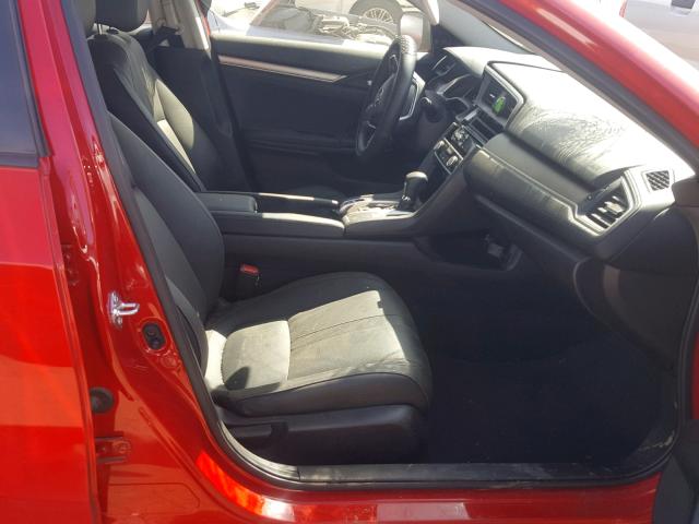 JHMFC1F75JX028931 - 2018 HONDA CIVIC EXL 红色 照片 5