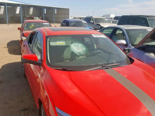 JHMFC1F75JX028931 - 2018 HONDA CIVIC EXL 红色 照片 9