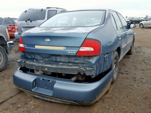 1N4DL01D91C195290 - 2001 NISSAN ALTIMA XE BLUE photo 4