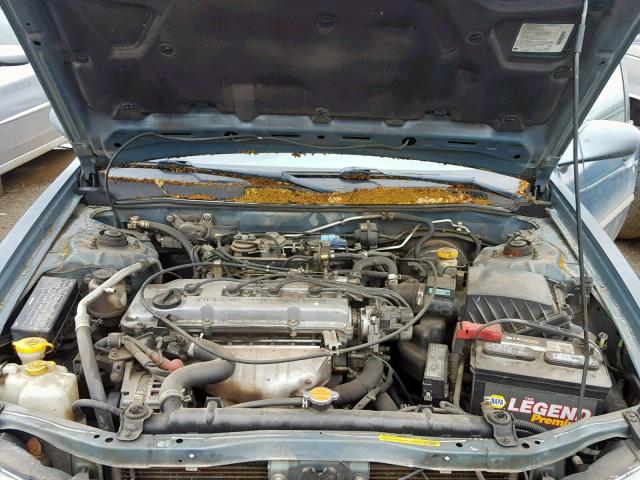 1N4DL01D91C195290 - 2001 NISSAN ALTIMA XE BLUE photo 7