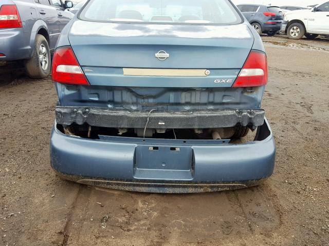 1N4DL01D91C195290 - 2001 NISSAN ALTIMA XE BLUE photo 9