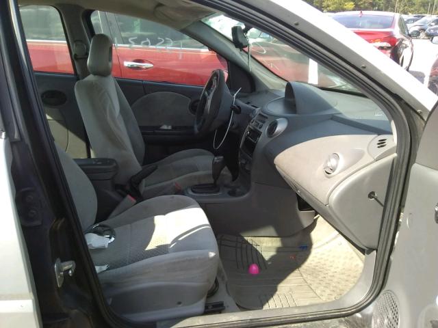 1G8AL55F47Z166298 - 2007 SATURN ION LEVEL SILVER photo 5