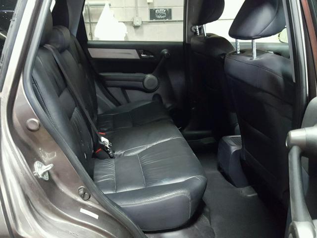 5J6RE4H72BL043543 - 2011 HONDA CR-V EXL GRAY photo 6