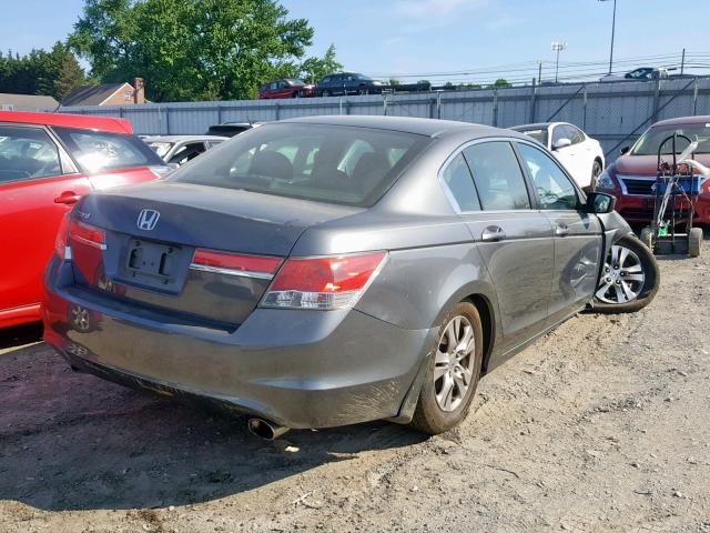 1HGCP2F40BA099397 - 2011 HONDA ACCORD LXP GRAY photo 4