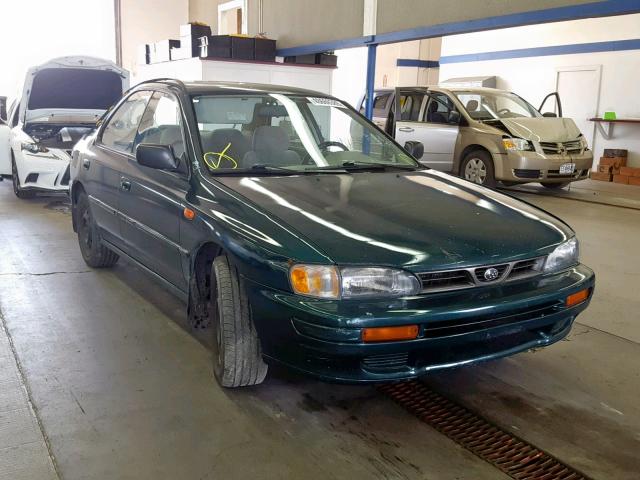 JF1GC4351TH512124 - 1996 SUBARU IMPREZA L GREEN photo 1