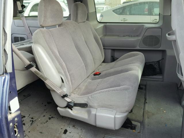 2FMZA5144YBA04139 - 2000 FORD WINDSTAR L BLUE photo 6