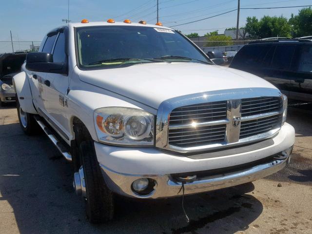 3D7MX49A57G785000 - 2007 DODGE RAM 3500 WHITE photo 1