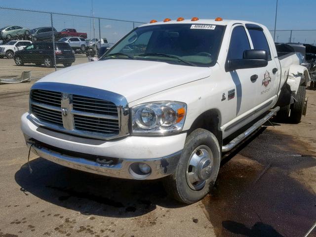 3D7MX49A57G785000 - 2007 DODGE RAM 3500 WHITE photo 2