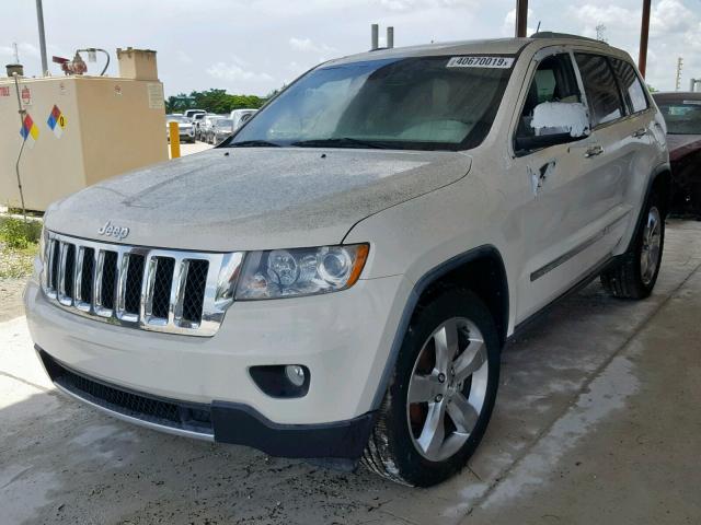 1J4RS6GG8BC659771 - 2011 JEEP GRAND CHER WHITE photo 2