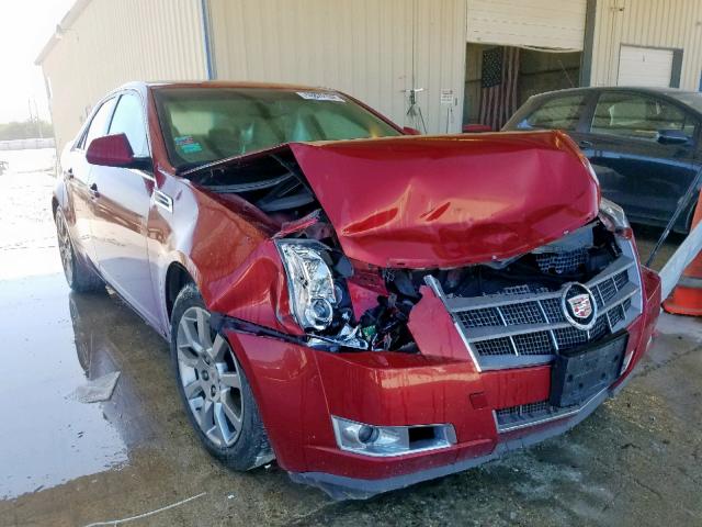 1G6DR57V280147697 - 2008 CADILLAC CTS HI FEA RED photo 1