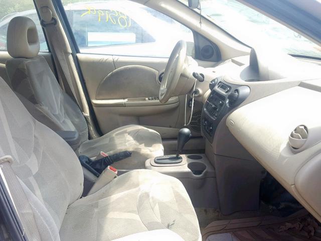 1G8AL52F53Z106044 - 2003 SATURN ION LEVEL BLUE photo 5