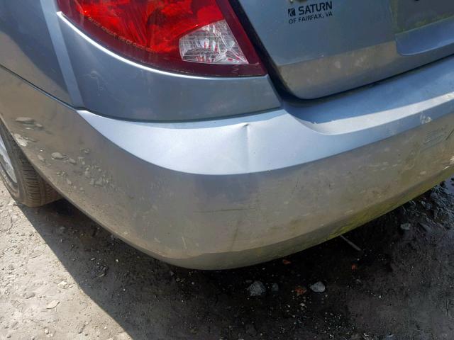 1G8AL52F53Z106044 - 2003 SATURN ION LEVEL BLUE photo 9