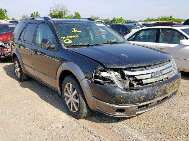 1FMDK02W18GA10404 - 2008 FORD TAURUS X S BLACK photo 1