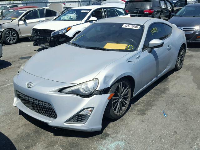 JF1ZNAA12D1731945 - 2013 TOYOTA SCION FR-S SILVER photo 2
