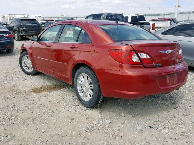 1C3LC46KX7N505596 - 2007 CHRYSLER SEBRING RED photo 3