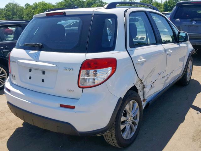 JS2YB5A35D6100039 - 2013 SUZUKI SX4 WHITE photo 4