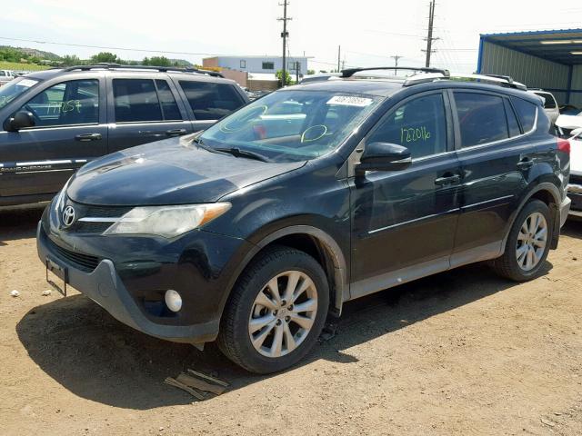 2T3DFREVXDW027944 - 2013 TOYOTA RAV4 LIMIT BLACK photo 2