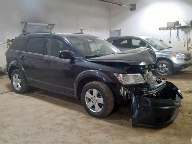 3D4PG1FG3BT515443 - 2011 DODGE JOURNEY MA BLACK photo 1