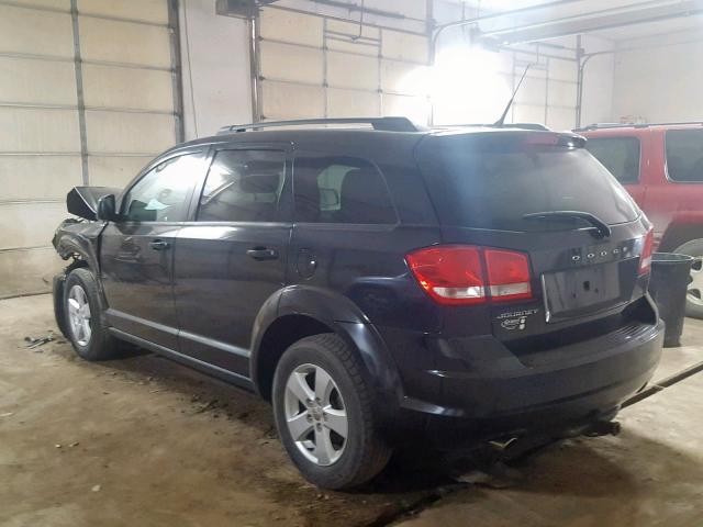 3D4PG1FG3BT515443 - 2011 DODGE JOURNEY MA BLACK photo 3