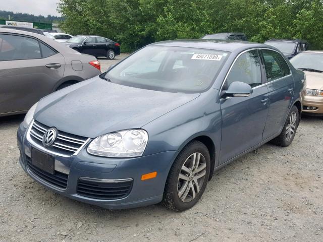 3VWDT81K66M846966 - 2006 VOLKSWAGEN JETTA TDI TURQUOISE photo 2