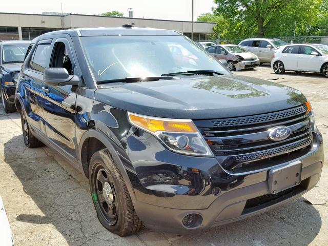 1FM5K8AR4DGB28391 - 2013 FORD EXPLORER P BLACK photo 1