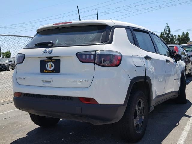 3C4NJDAB7JT366777 - 2018 JEEP COMPASS SP თეთრი ფოტო 4