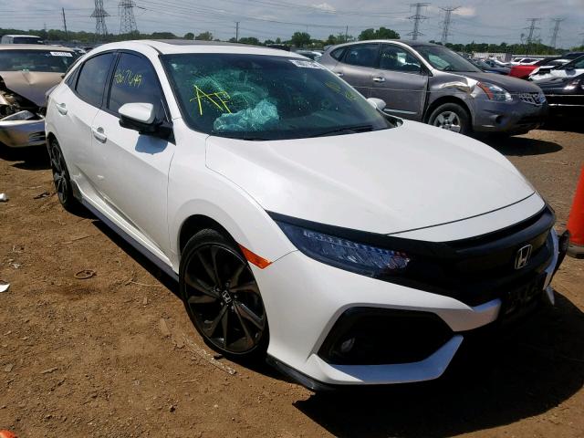 SHHFK7H98HU231739 - 2017 HONDA CIVIC SPOR WHITE photo 1