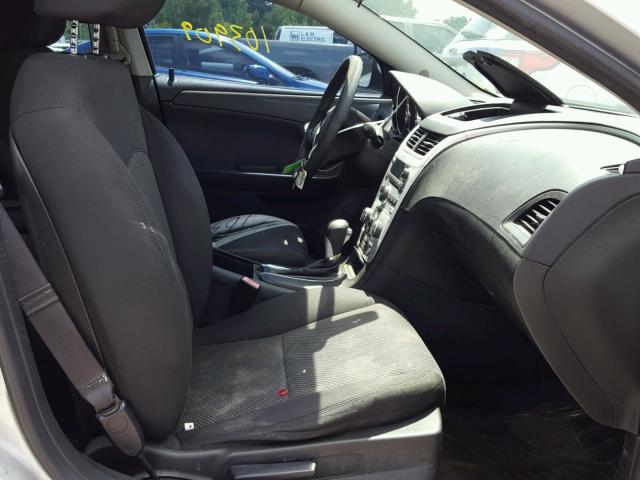 1G1ZC5EU6CF139485 - 2012 CHEVROLET MALIBU 1LT ვერცხლისფერი ფოტო 5