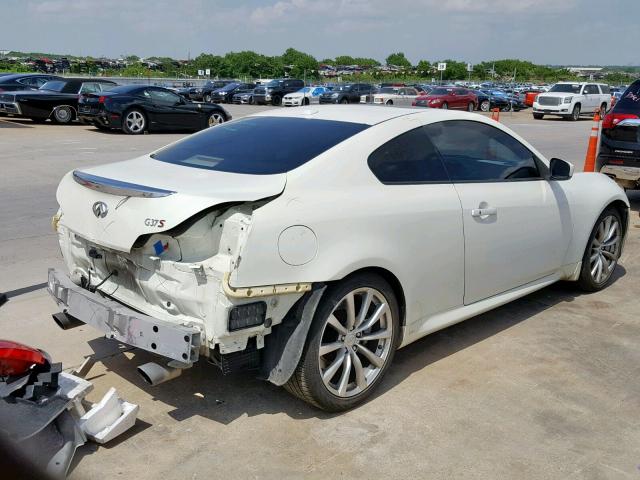 JNKCV64EX8M117059 - 2008 INFINITI G37 BASE WHITE photo 4