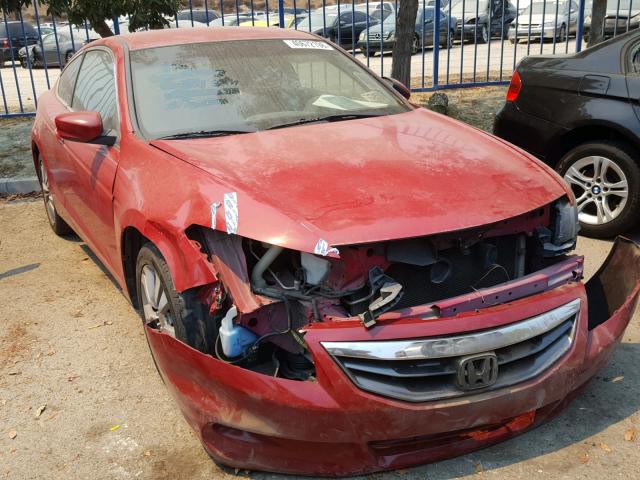 1HGCS1B34BA007892 - 2011 HONDA ACCORD LX- RED photo 1