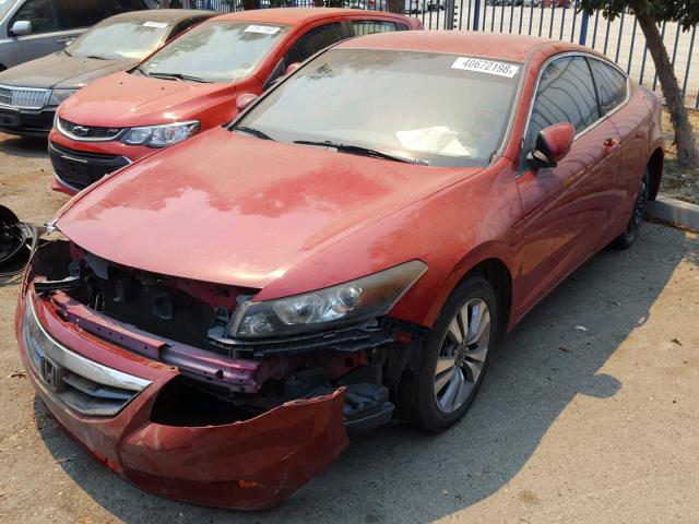 1HGCS1B34BA007892 - 2011 HONDA ACCORD LX- RED photo 2