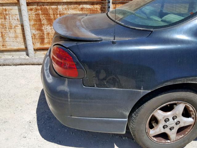 1G2WP52K2VF274391 - 1997 PONTIAC GRAND PRIX BLACK photo 9