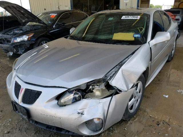 2G2WP552781141472 - 2008 PONTIAC GRAND PRIX SILVER photo 2