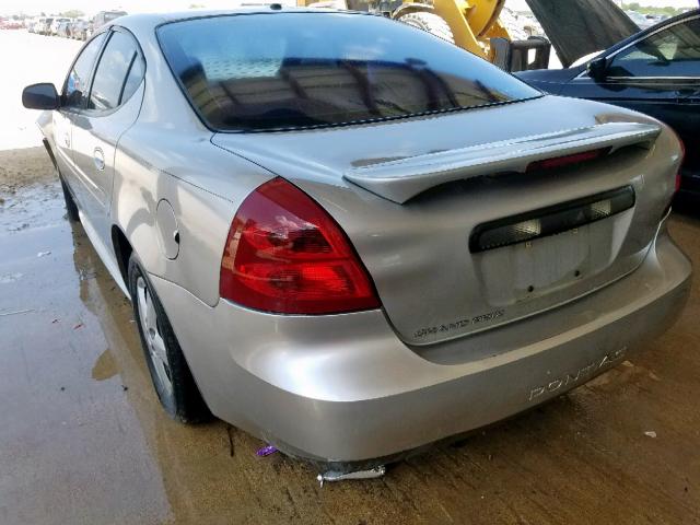 2G2WP552781141472 - 2008 PONTIAC GRAND PRIX SILVER photo 3