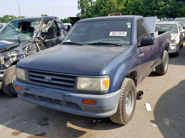 JT4JM11D3T0013040 - 1996 TOYOTA T100 BLUE photo 2