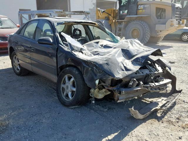 2G4WB55K621141752 - 2002 BUICK REGAL LS BLACK photo 1