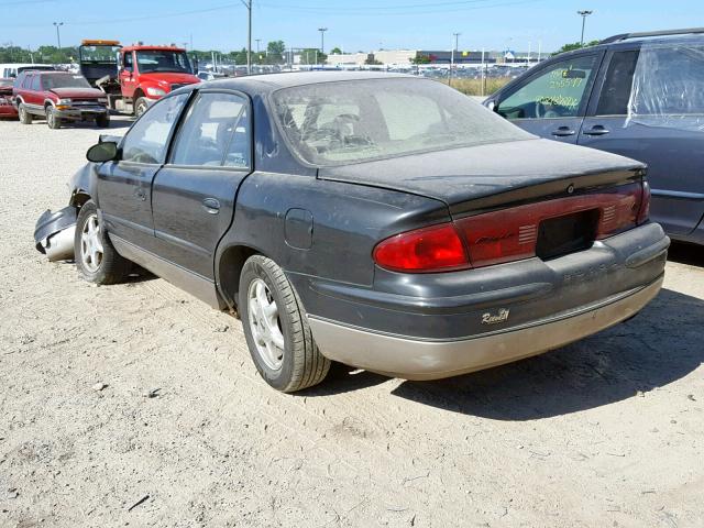 2G4WB55K621141752 - 2002 BUICK REGAL LS BLACK photo 3