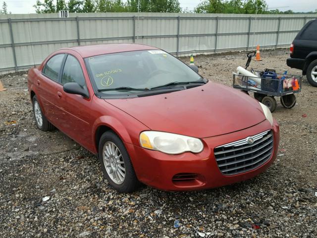 1C3EL56TX6N165503 - 2006 CHRYSLER SEBRING TO RED photo 1