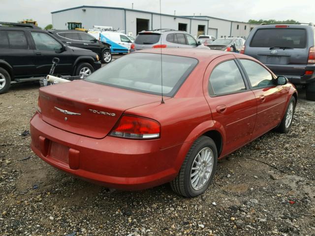 1C3EL56TX6N165503 - 2006 CHRYSLER SEBRING TO RED photo 4