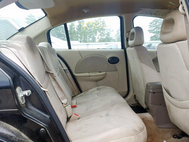 1G8AJ52F54Z136880 - 2004 SATURN ION LEVEL BLACK photo 6