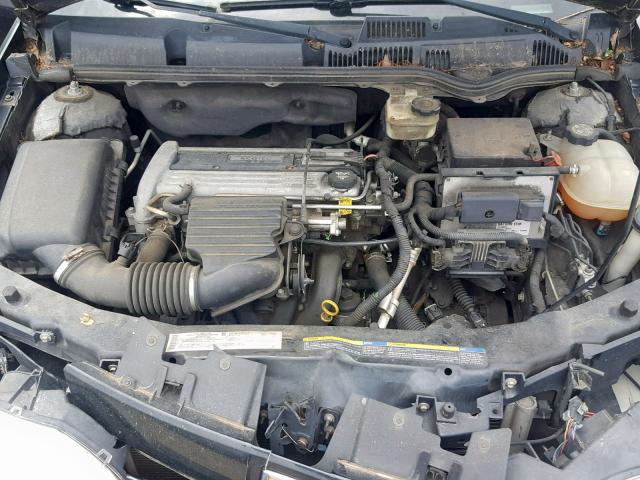 1G8AJ52F54Z136880 - 2004 SATURN ION LEVEL BLACK photo 7