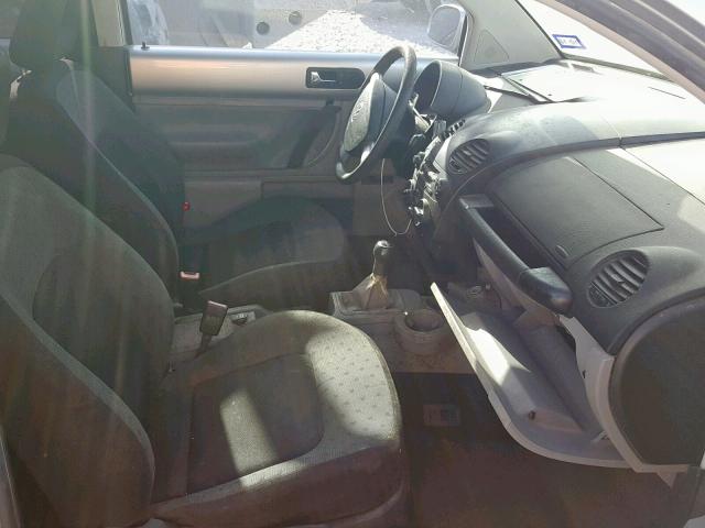 3VWCP21C82M442907 - 2002 VOLKSWAGEN NEW BEETLE Արծաթագույն լուսանկար 5
